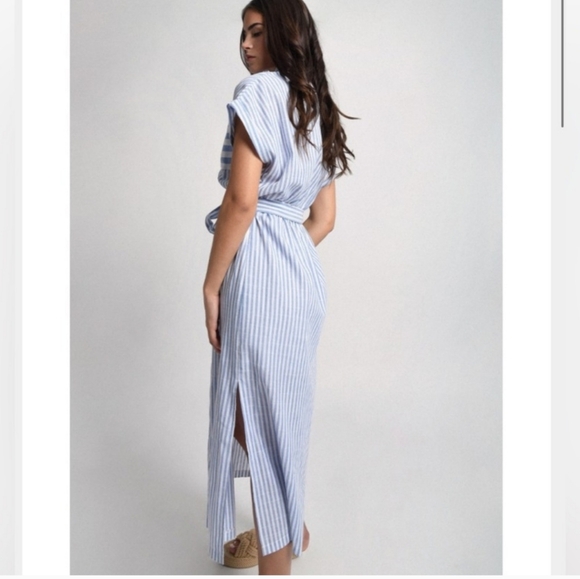 Molly Bracken Striped dolce vita midi dress 👗 XS - Picture 4 of 10